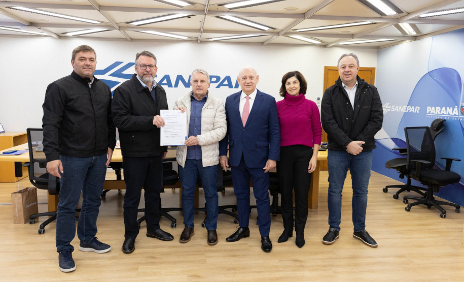 Sanepar e municípios firmam parcerias para investimento de R$ 41,3 milhões em infraestrutura de saneamento