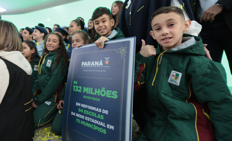 Governo anuncia R$ 132 milhões em obras de reformas de escolas estaduais