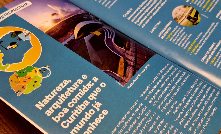 Guia exalta atrativos e 30 restaurantes premiados pelo Viaje Paraná no Prêmio Bom Gourmet