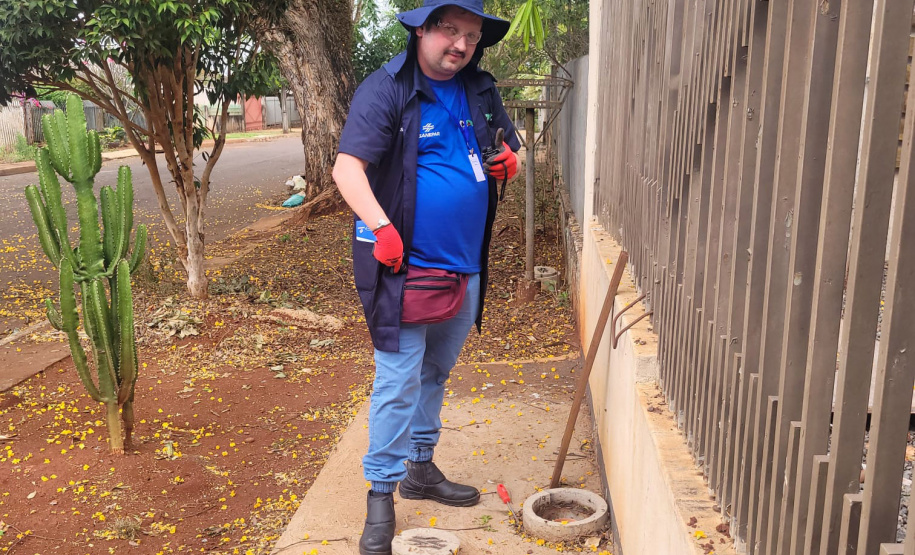 Sanepar realiza vistorias técnicas no distrito de Floriano, em Maringá