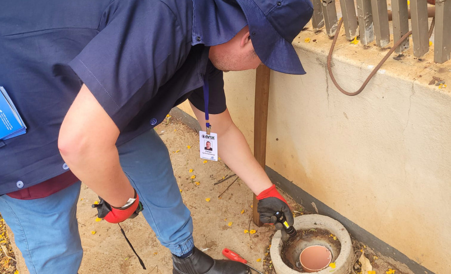 Sanepar realiza vistorias técnicas no distrito de Floriano, em Maringá