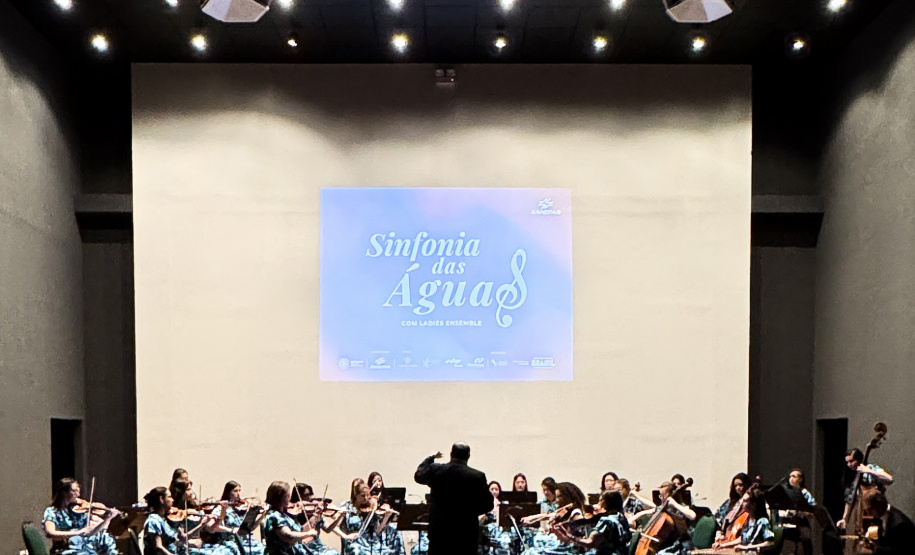 Sanepar apresenta em Castro o concerto “Sinfonia das Águas”