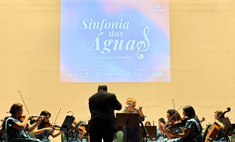Sanepar apresenta em Castro o concerto “Sinfonia das Águas”