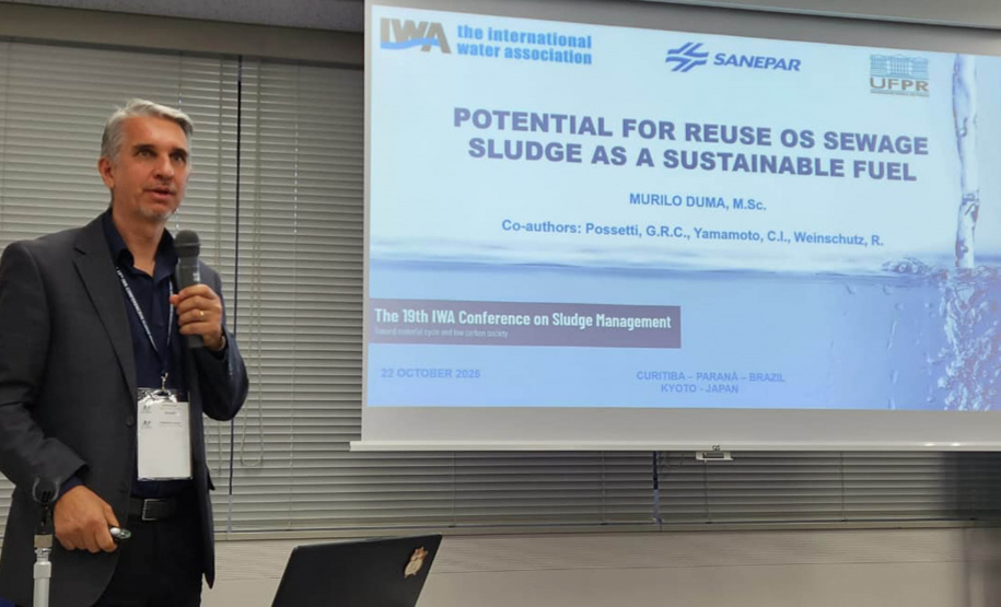 No Japão, Sanepar apresenta exemplo de sucesso sobre gestão do lodo de esgoto