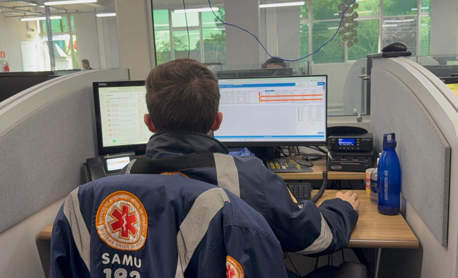 Regulação do SAMU Litoral em Curitiba garante mais agilidade no atendimento à população
