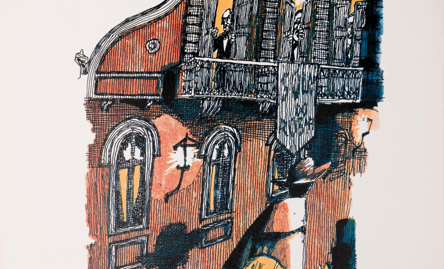 MON realiza exposição de obras de Poty Lazzarotto na Assembleia Legislativa do Paraná