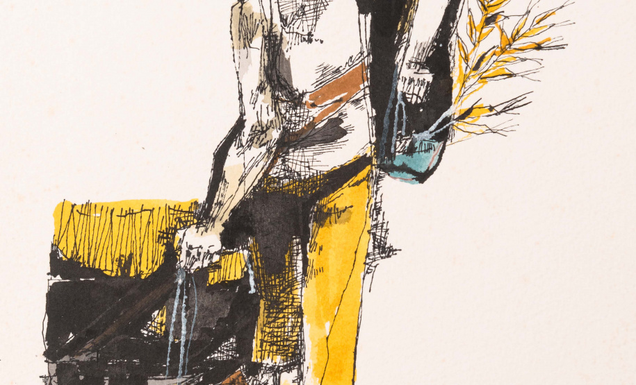 MON realiza exposição de obras de Poty Lazzarotto na Assembleia Legislativa do Paraná