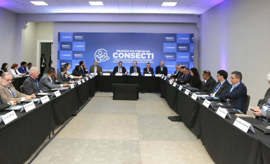 Reunião do Fórum do Conselho Nacional de Secretáris Estaduais para Assuntos de Ciência, Tecnologia e Inovaçao (CONSECTI)