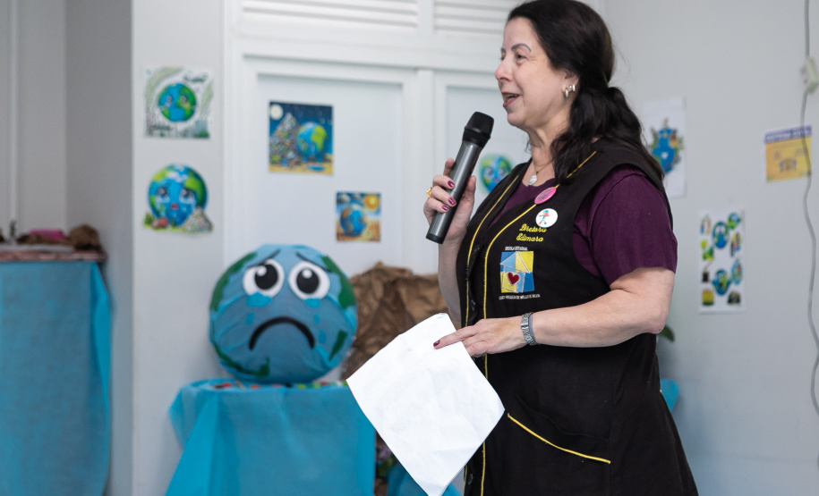 Curitiba, 14 de outubro de 2025 - Atividades da Semana de Redução de Riscos e Desastres do Brigadas Escolares na Escola Lucy Requião.