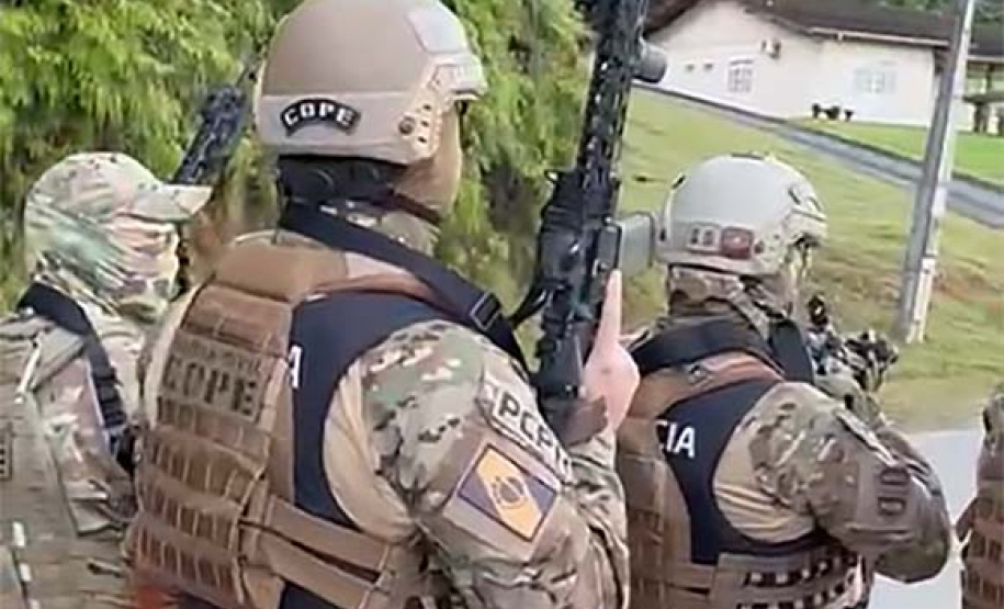 PCPR e PCSC capturam mentor de tentativa de roubo a banco em Bocaiúva do Sul