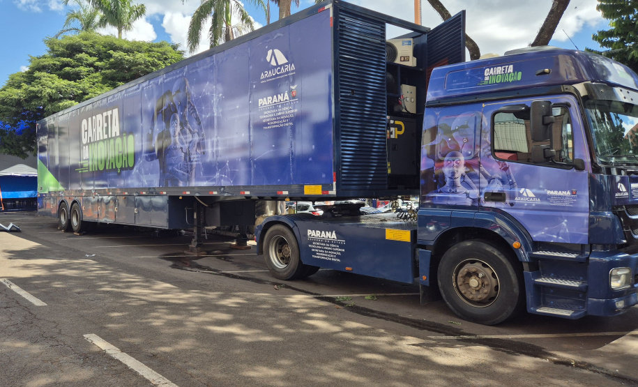 Carreta da Inovação chega a Ibiporã e Francisco Beltrão