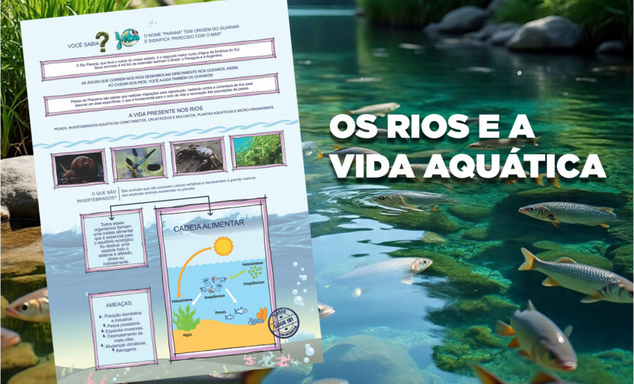 Instituto Água e Terra vai ampliar a coleção de materiais didáticos voltados à sensibilização e conscientização ambiental com seis novas cartilhas.