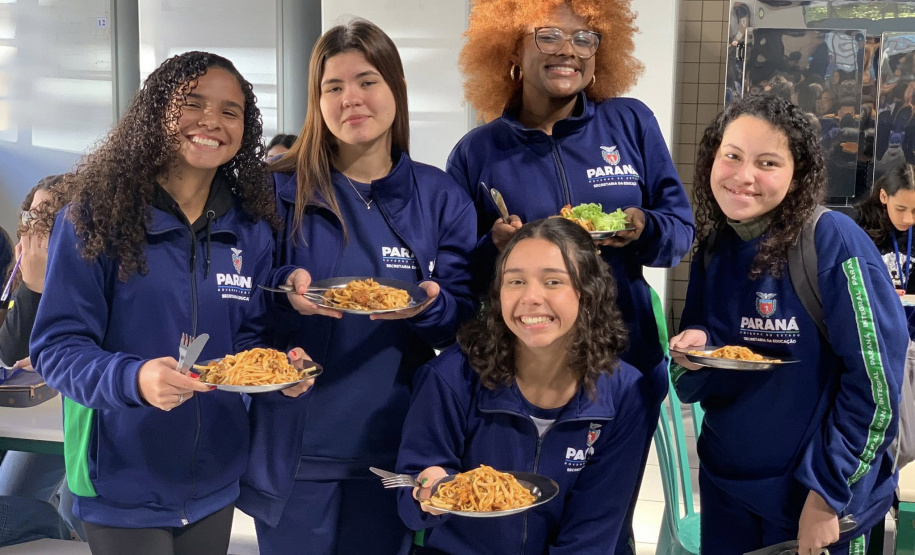 -Paraná investe R$ 560 milhões por ano e garante cardápio nutritivo e variado nas escolas