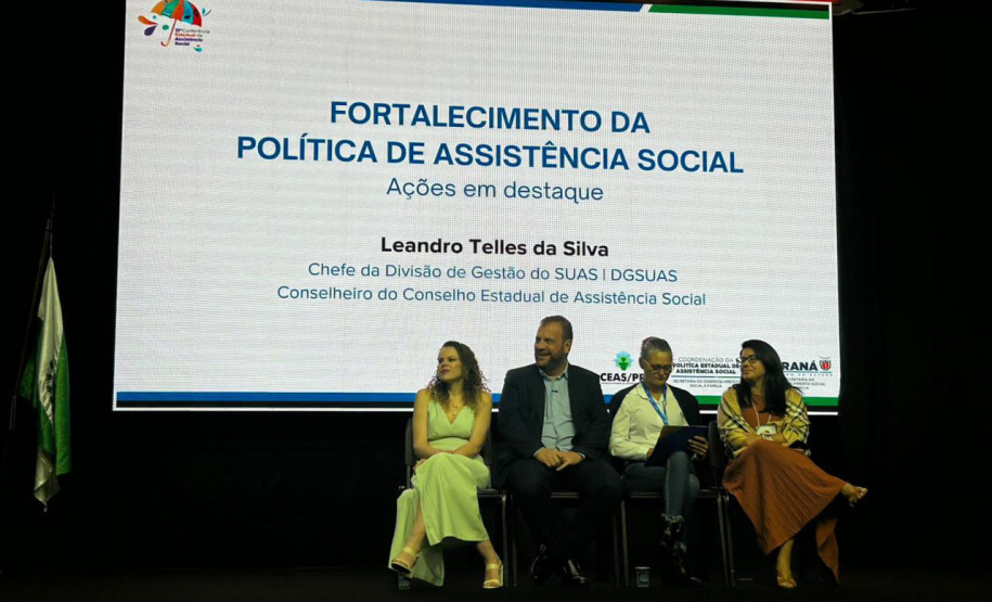 Paraná apresenta ações estratégicas para fortalecer a Assistência Social durante Conferência em Foz do Iguaçu