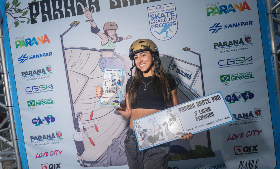 Competidores do Brasil e Exterior participam do Paraná Skate Pro e movimentam turismo