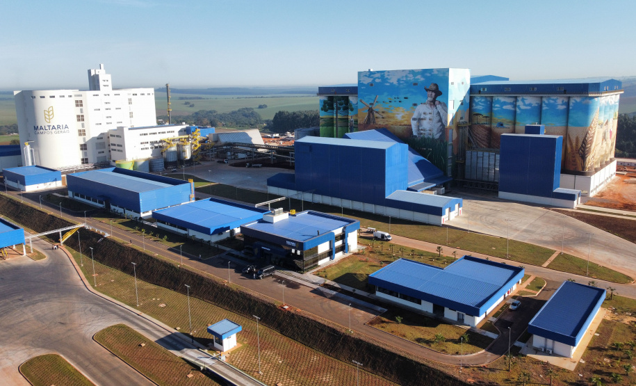 O governador Carlos Massa Ratinho Junior participou nesta quinta-feira (6), em Ponta Grossa, da inauguração da Maltaria Campos Gerais, localizada próximo ao limite com o município de Carambeí.