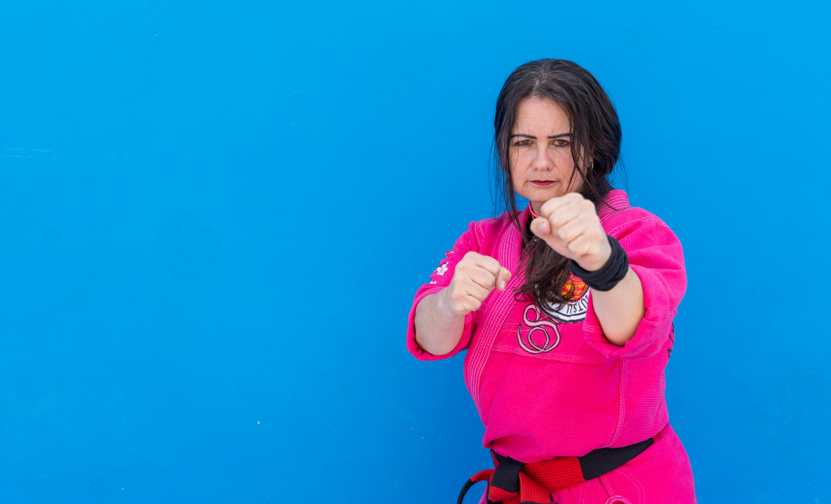 Aulão de Kempô reforça conscientização e protagonismo feminino entre alunas da rede estadual