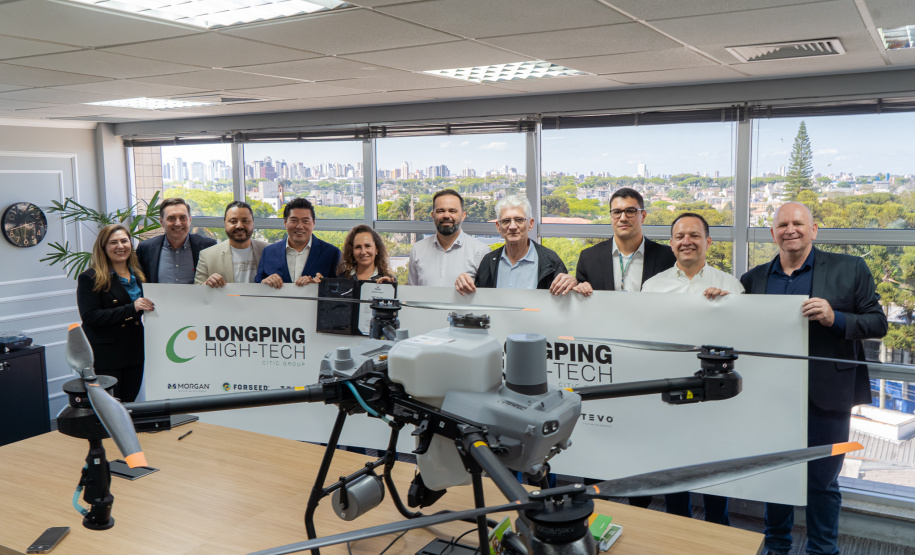 Educação e tecnologia lado a lado: Colégio Agrícola de Guarapuava recebe drone por meio do programa Paraná Competitivo