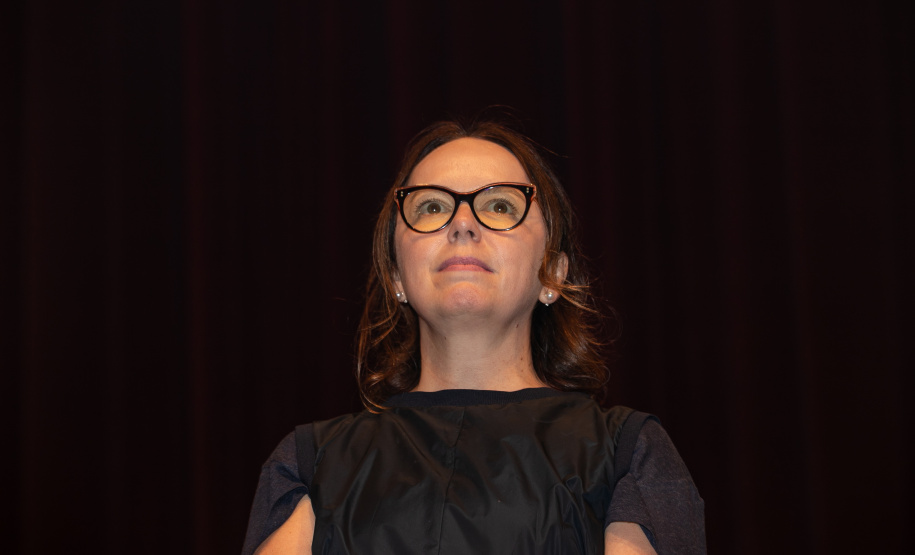 Curitiba, 13 de outubro de 2025 - Entrega da reforma do telhado do Teatro Guaíra / parceria da AUDI - Apresentação de Ballet para 600 crianças de escolas públicas.