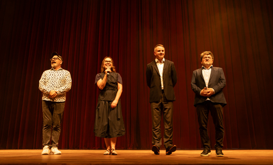 Curitiba, 13 de outubro de 2025 - Entrega da reforma do telhado do Teatro Guaíra / parceria da AUDI - Apresentação de Ballet para 600 crianças de escolas públicas.