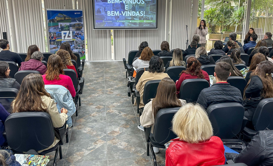 Nutricionistas da rede estadual aprimoram conhecimentos em capacitação do Fundepar