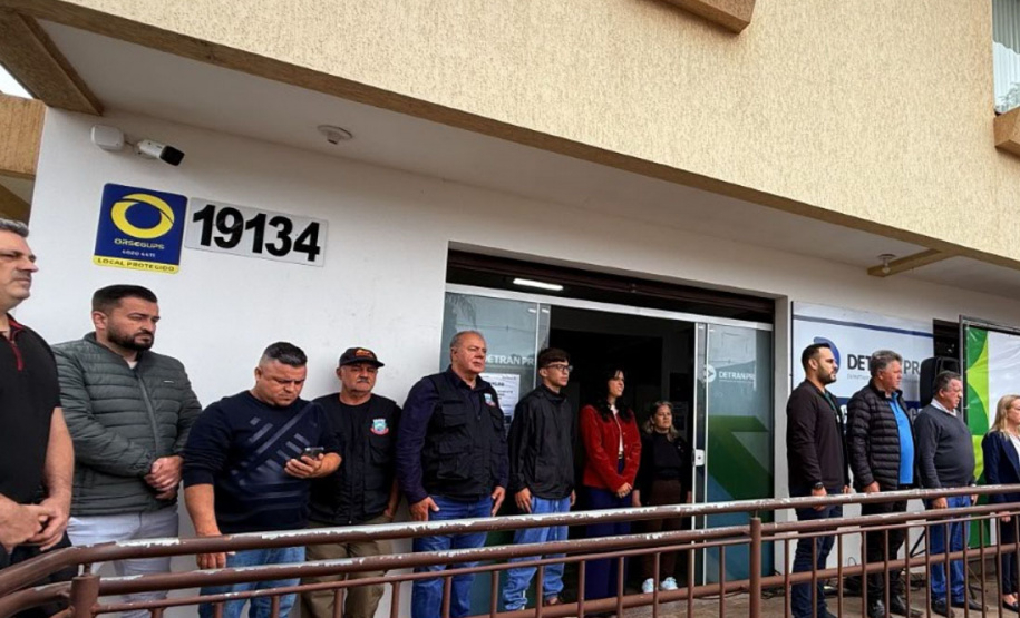 Posto do Detran-PR de Campo Magro foi reinaugurado nesta quarta-feira