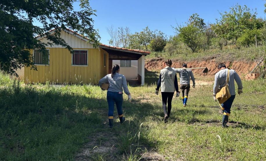 Crianças e adolescentes participam de ação de educação para enfrentamento ao escorpião