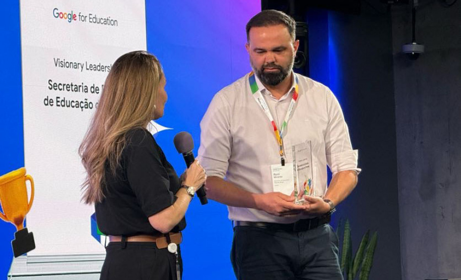 Educação do Paraná é premiada em evento da Google voltado à tecnologia para o aprendizado