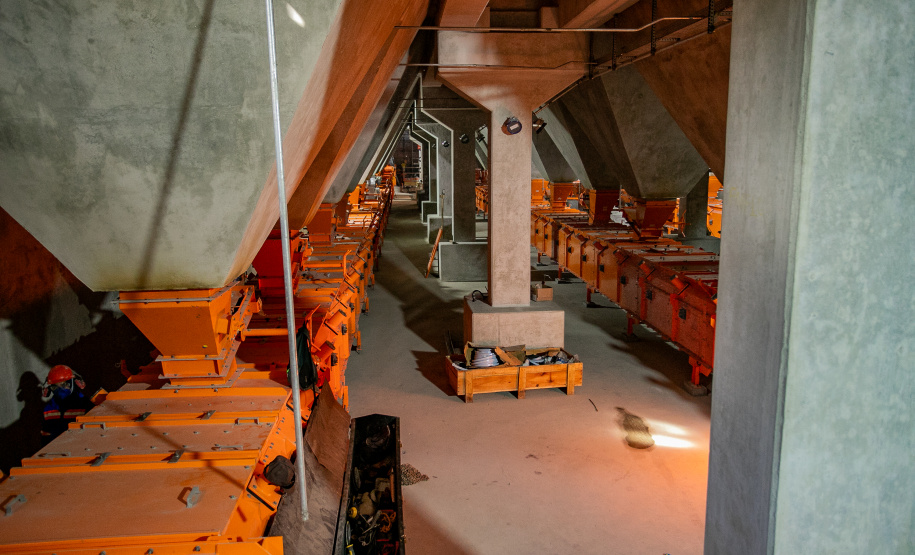 Moegão chega a 75% de execução e prepara o Porto de Paranaguá para o futuro