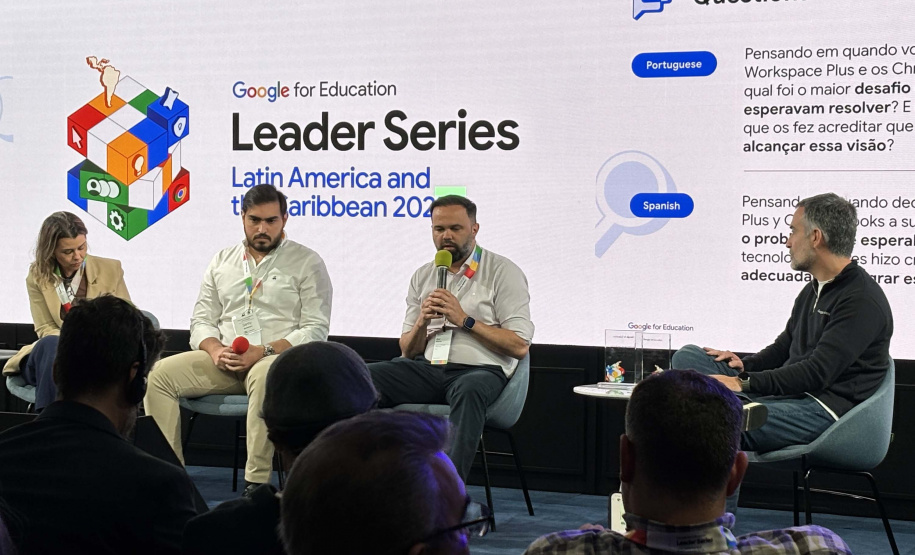 Educação do Paraná é premiada em evento da Google voltado à tecnologia para o aprendizado