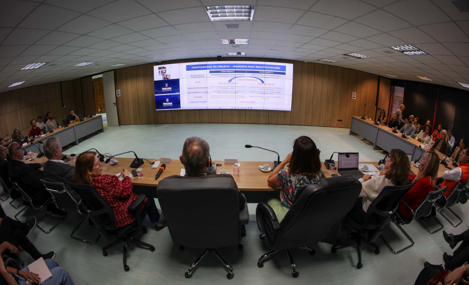 Em missão de apoio do Banco Mundial, Estado do Paraná apresenta avanços do Projeto Paraná Eficiente