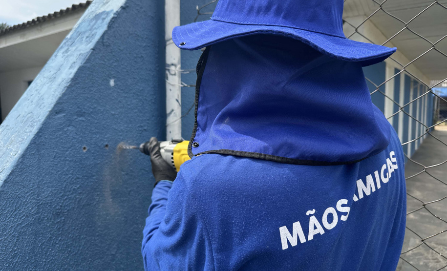 Mãos Amigas garante manutenção de escolas e trabalho a pessoas privadas de liberdade