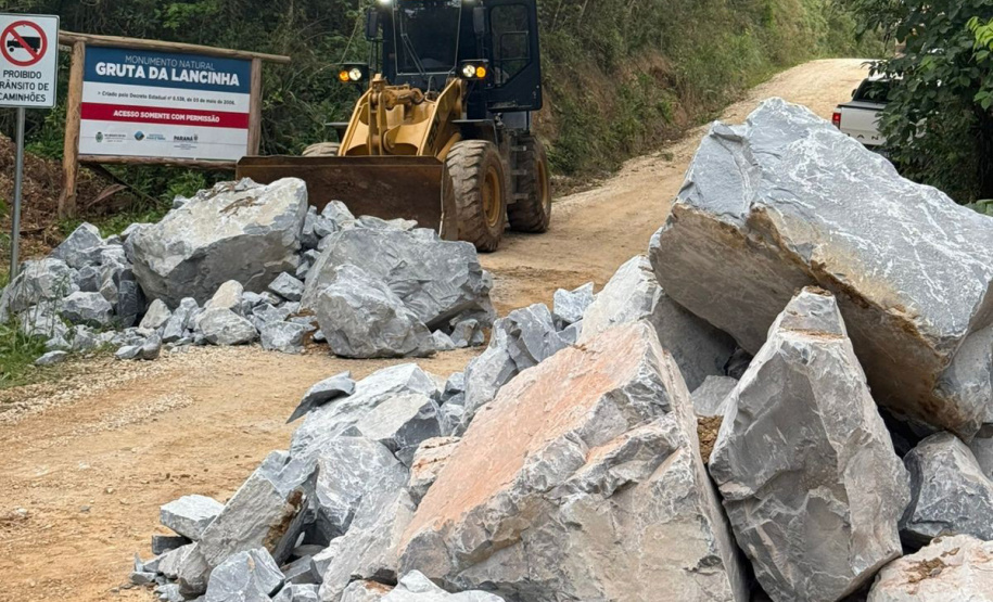 Governo do Estado avançou na proposta de reestruturação do Monumento Natural Gruta da Lancinha, em Rio Branco do Sul, na Região Metropolitana de Curitiba.
