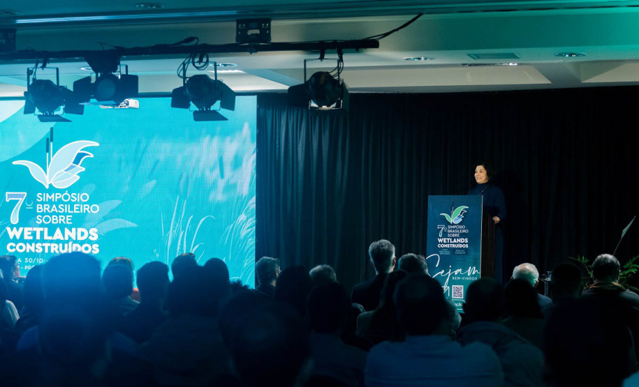 Sanepar é destaque em simpósio nacional sobre wetlands no tratamento de esgoto