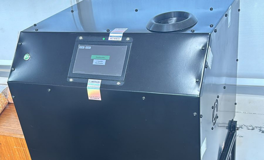 Startup apoiada pelo Estado cria equipamento que utiliza IA para análise de grãos