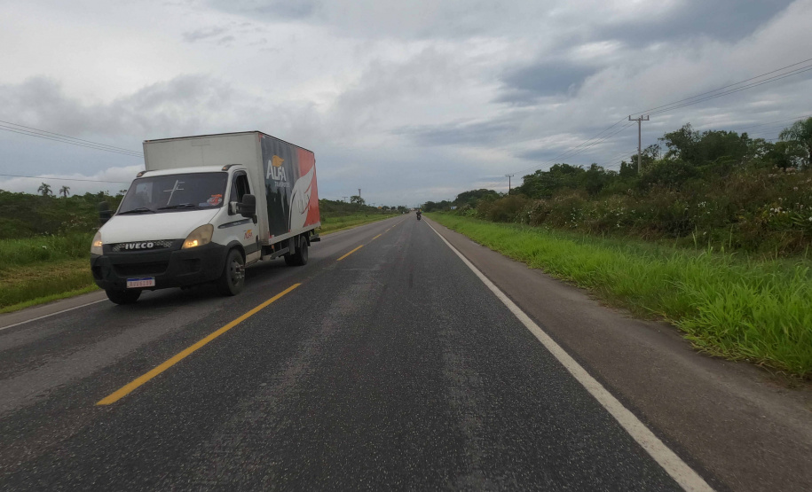 PR-412 entre Guaratuba e Santa Catarina