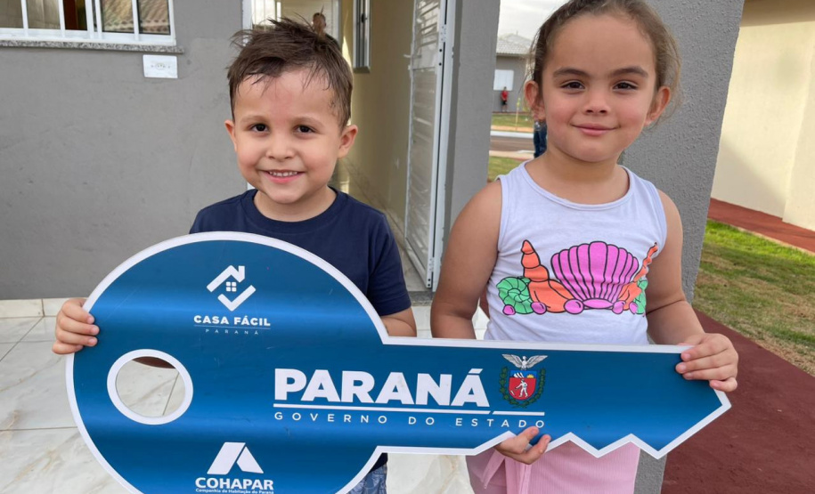 Com recursos do Estado, Cohapar entrega novo residencial no município de Quinta do Sol
