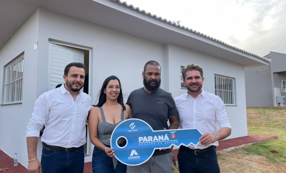 Com recursos do Estado, Cohapar entrega novo residencial no município de Quinta do Sol