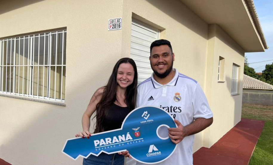 Com recursos do Estado, Cohapar entrega novo residencial no município de Quinta do Sol
