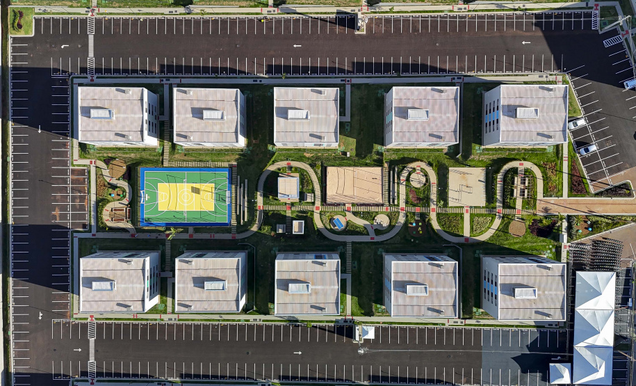Londrina, 25 de outubro de 2024 - O governador em exercício Darci Piana inaugura residencial com 512 apartamentos dentro do programa Casa Fácil Paraná.