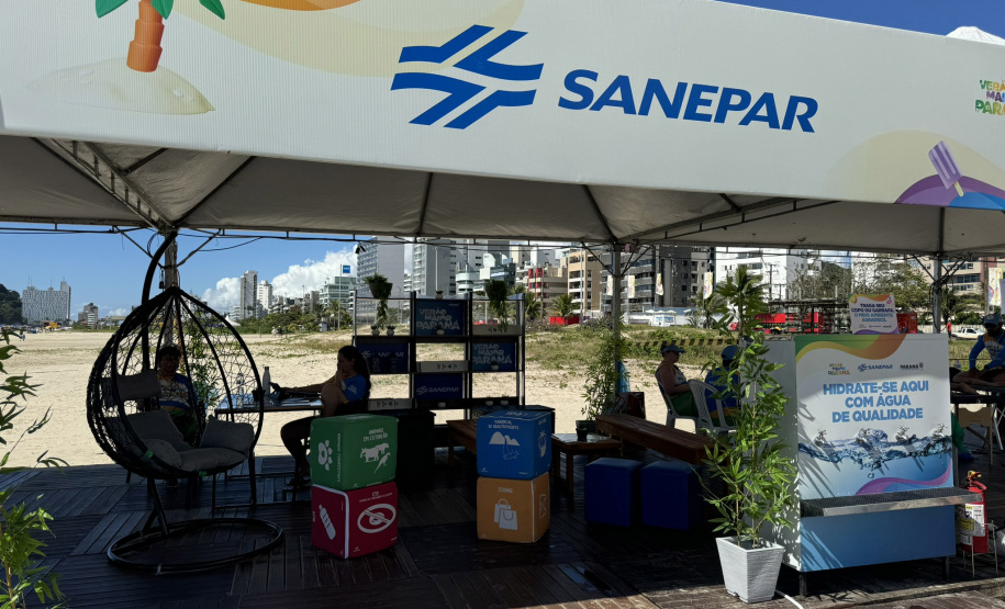 Sanepar reforça ações para o Verão Maior com orçamento de R$ 22 milhões