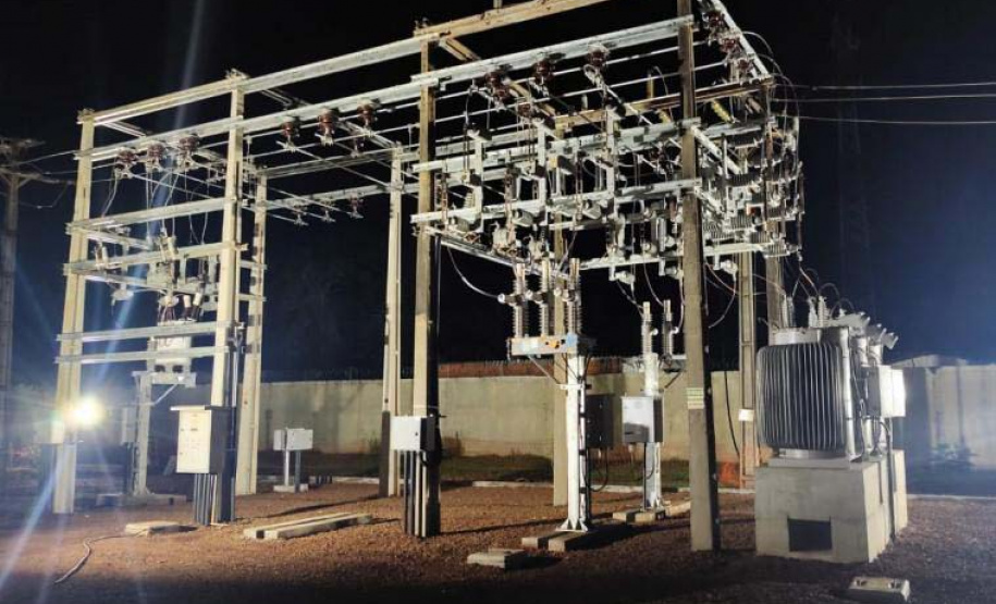 Copel investe R$ 11 milhões em obras na rede elétrica de Guaíra