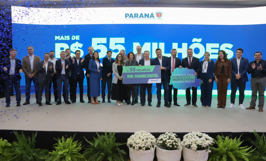 Cerimônia no Palácio Iguaçu lança oficialmente a 3ª edição da Jornada BIM Paraná