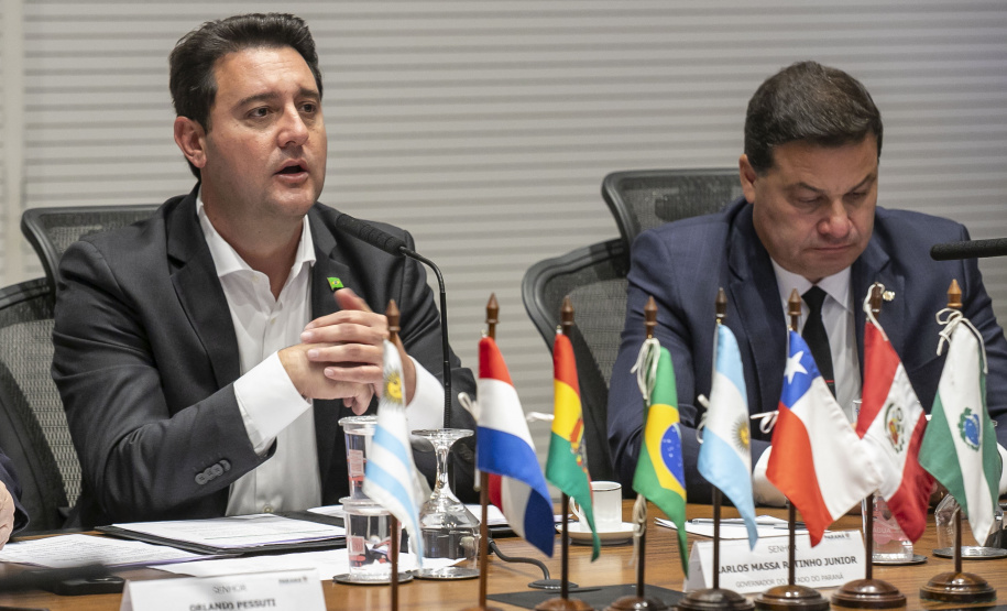 Curitiba, 23 de outubro de 2025 - Sessão plenária da Zicosul (por videoconferência).