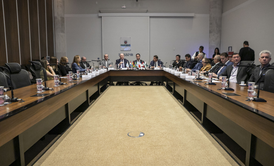 Curitiba, 23 de outubro de 2025 - Sessão plenária da Zicosul (por videoconferência).