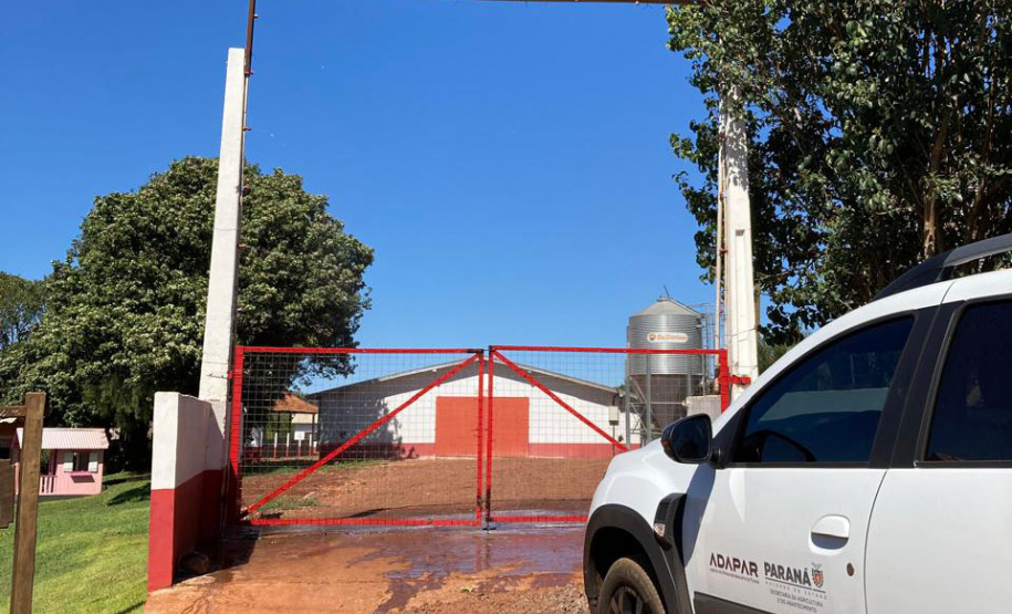 Adapar realiza ações de biosseguridade em granjas  avícolas em todo o Paraná