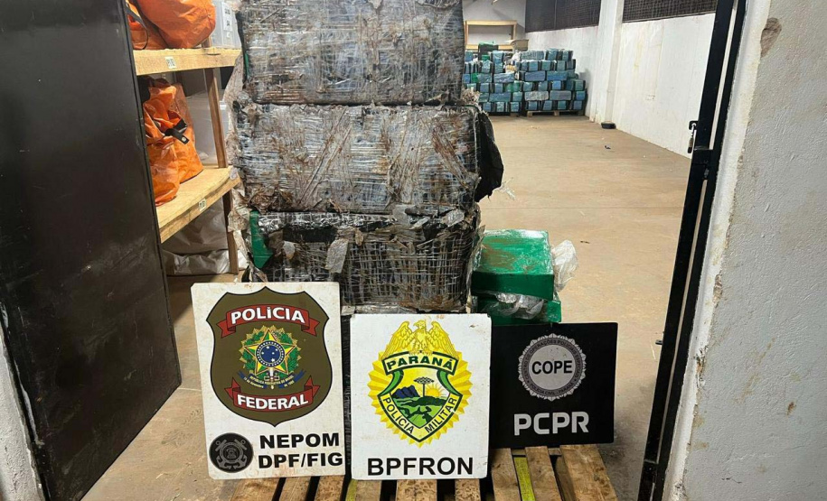Operação Diakopí IV: PMPR prende 15 pessoas e apreende mais de 1,1 tonelada de drogas