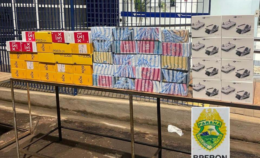 Operação Diakopí IV: PMPR prende 15 pessoas e apreende mais de 1,1 tonelada de drogas