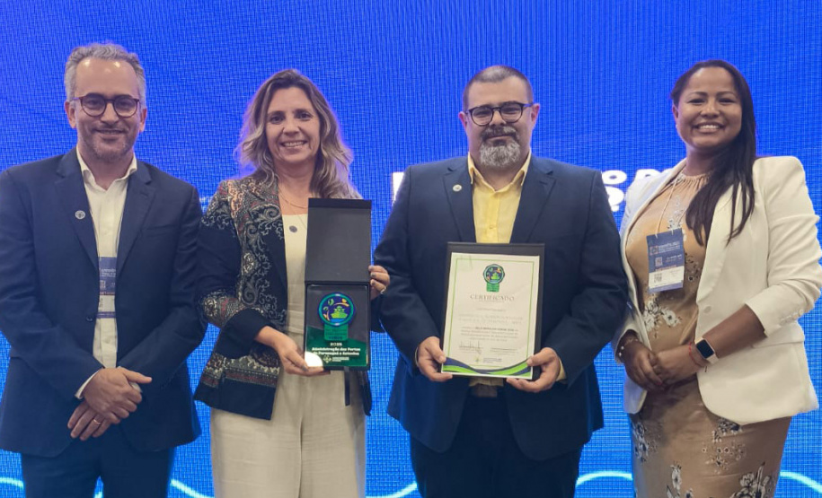 Portos do Paraná recebe Selo Impulso Verde e consolida liderança ambiental no setor portuário