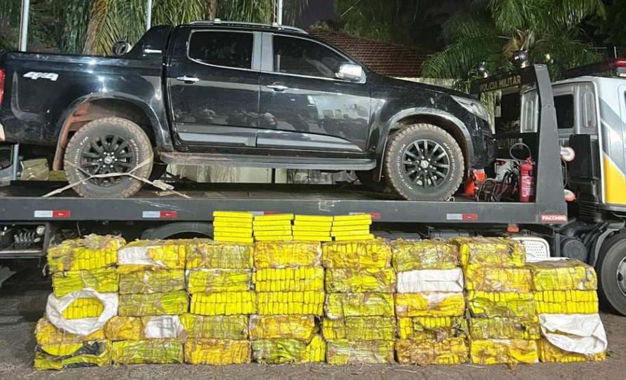 PMPR apreende quase 5 toneladas de maconha em dois meses no Noroeste do Estado